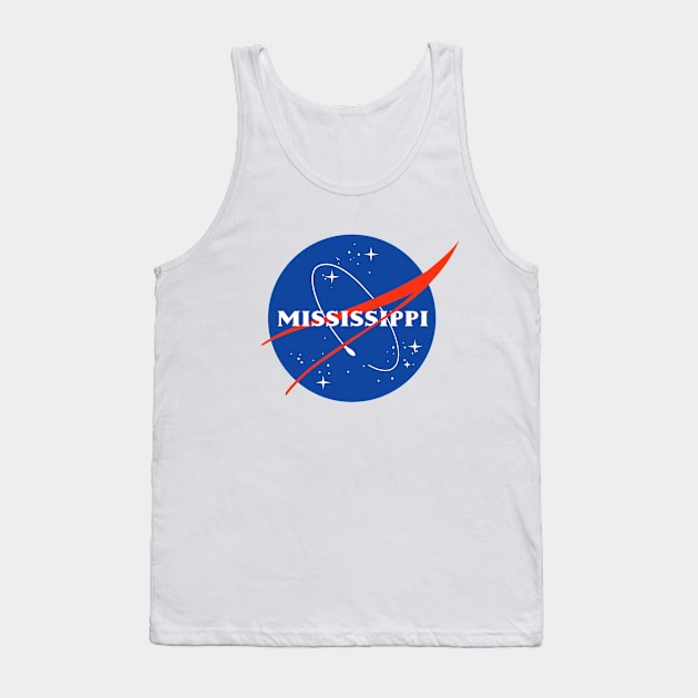 Mississippi Astronaut Tank Top by kani